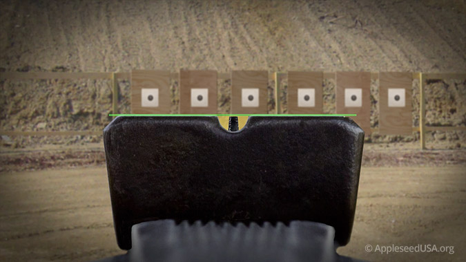 Aligning Notch Sights